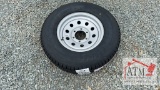 (1) NEW 225/75R-15 10-Ply 6-Lug Tire/Wheel Assy