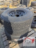 (1) NEW 235/80R-16 14-Ply 8-Lug Tire/Wheel Assy