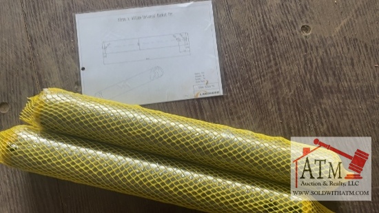 (2) NEW Universal Bucket Pin 55mm x 400mm