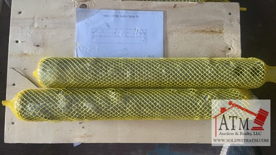 (2) NEW Universal Bucket Pin 65mm x 475mm