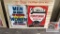 (2) NEW Retro Vintage Signs
