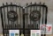 NEW Bi-Parting Iron Gate