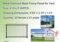 NEW White Metal w/ PVC Cladding Garden Fence