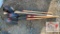 (4) NEW Razor-Back Shovels