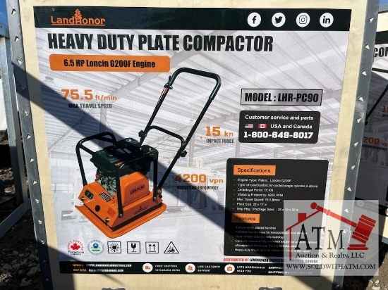 NEW Landhonor Heavy Duty Plate Compactor