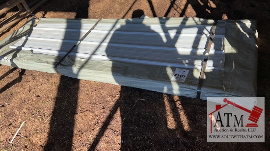 (100) NEW Galvalume 40" x 10' Roofing Panels