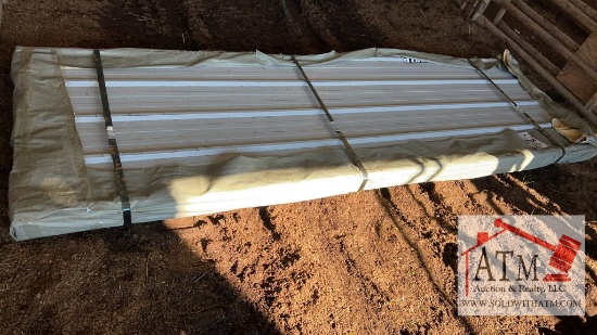 (100) NEW Galvalume 40" x 10' Roofing Panels