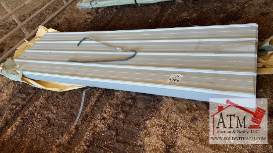 (100) NEW Galvalume 40" x 10' Roofing Panels
