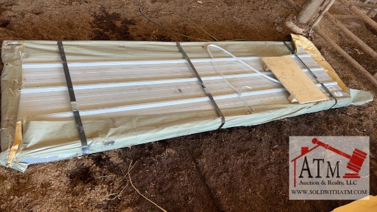(100) NEW Galvalume 40" x 10' Roofing Panels