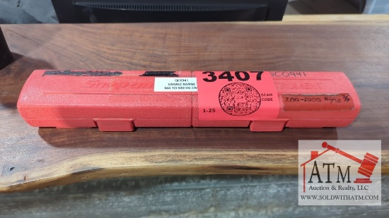 Snap On 3/8" Torque Wrench