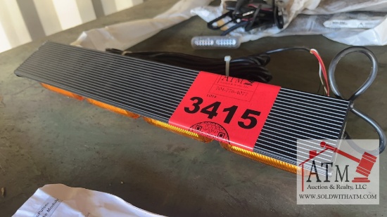 NEW 24" Federal Signal Mirco Pulse Amber Light Bar