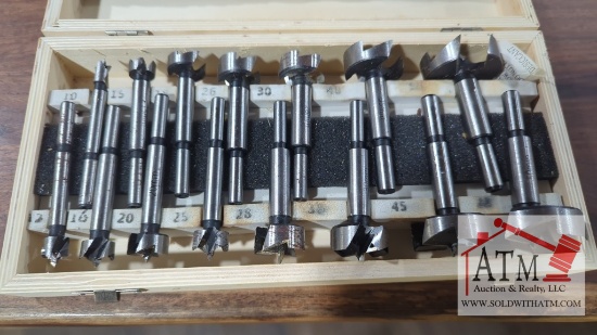 (16) Piece Forstner Bit Set