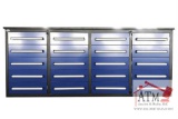 NEW 7' Work Bench w/ 20 Drawers - Blue