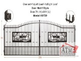 NEW 20 ft Bi-Parting Metal Gate 