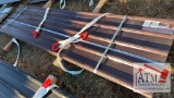 (30) NEW Brown Metal Roof Panels