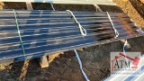 (30) NEW Black Metal Roof Panels