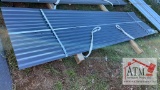 (30) NEW Grey Metal Roof Panels