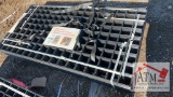 (40) NEW Black Metal Rail Panels