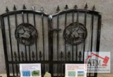 NEW Bi-Parting Iron Gate