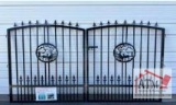 NEW Bi-Parting Iron Gate