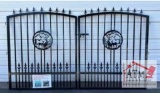 NEW Bi-Parting Iron Gate