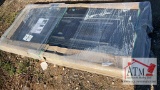 NEW Grey Steel Security Door w/ Frame and Hardware