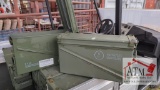 (2) Military 40MM Ammo Cans