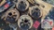 (4) 8-Lug Trailer Hubs