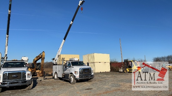 2018 Ford F-750 Crane Service Truck