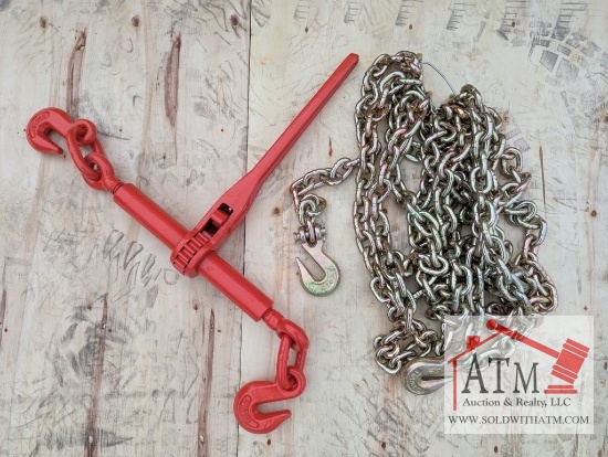 (1) 5400 LB Binder & (1) 5/16" x 20' G70 Chain