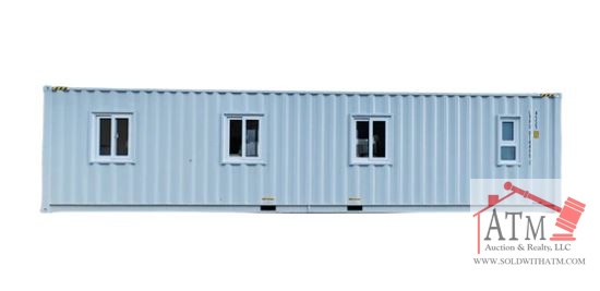 NEW 40' Container Office - House w/ Bath & Kitchen