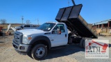 2012 Ford F-550 12' Dump Truck