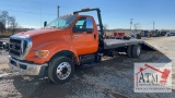 2012 Ford F-650 Hydraulic Tail Ramp Truck