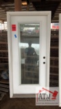 Unused 3-0 x 6-8 Exterior Full Glass Door LH