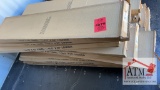 (12) Boxes of 2 Brown Shutters