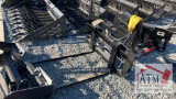 Hydraulic Skidsteer Pass-Thru Forks - Made in USA