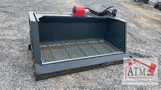 NEW Raytree 78" Vibrating Bucket -Skidsteer Attach