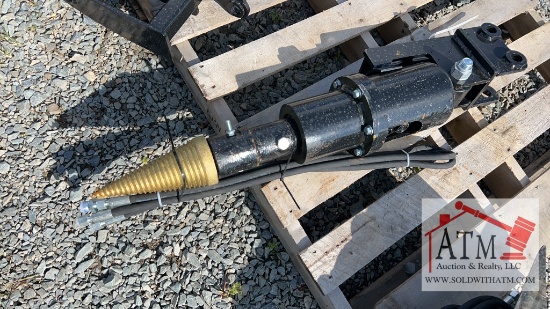 NEW Future Excavator Hydraulic Wood Drill