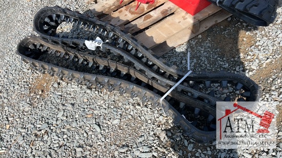 (2) NEW Future Mini Excavator Rubber Tracks