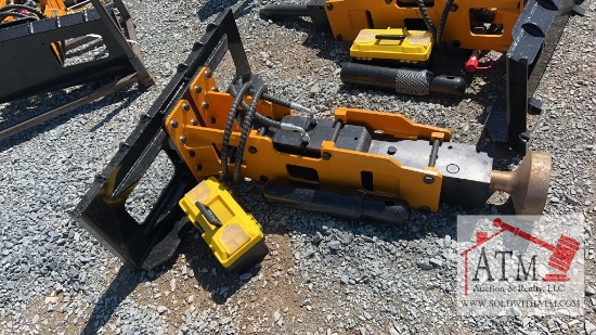 NEW Future Post Driver- Skidsteer Attachment