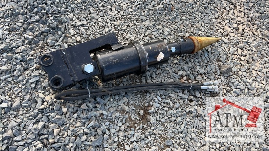 Mini Excavator Wood Splitter