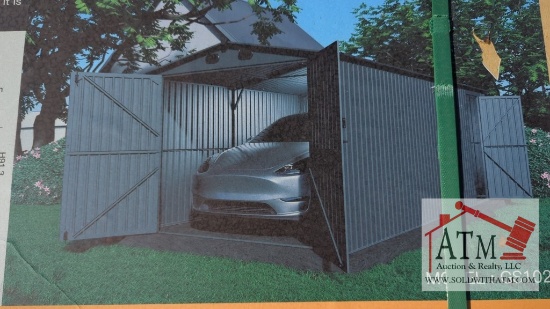 NEW 13' x 20' Portable Metal Shed