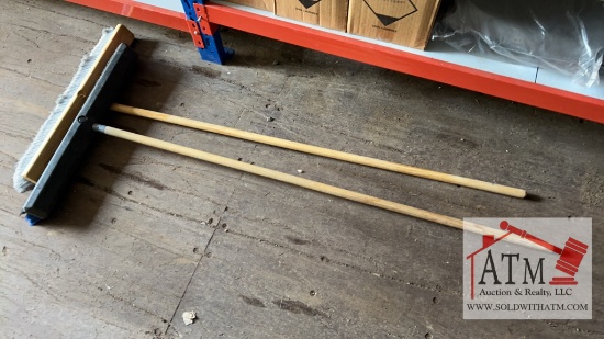 (2) NEW Push Brooms