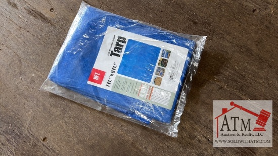 (10) NEW 7x9 Blue Tarps