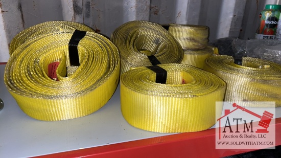 (9) Yellow Straps