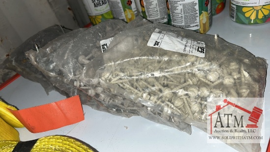 (5) Bags Of Self Tapping Screws