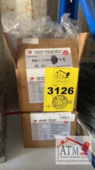 (2) Dexter Trailer Hub Kit Bearings 5x5