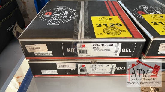 NEW Dexter Left & Right 7K 12x2 Trailer Brake Kits