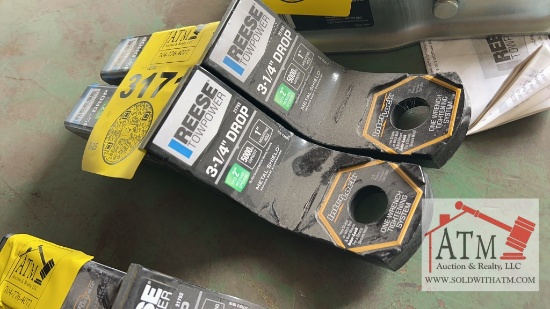 (2) 2" Reese 3.25" Drop Hitches