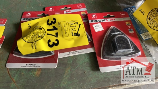 (3) Arrow Oscillating Tool Sanding Pads